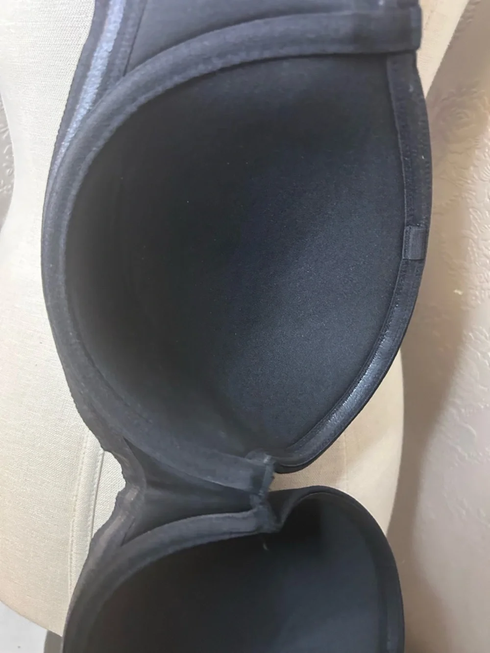 Wacoal Black Strapless Molded Underwire Bra